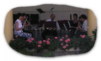 .....waren wir unterwegs als Holzbl&auml;serquintett