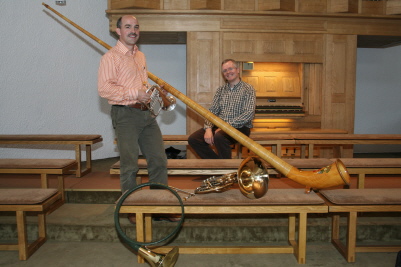 ....hier mit meinem Musikerfreund und Organist Thomas Rothfuß ....hier mit meinem Musikerfreund und Organist Thomas Rothfuß